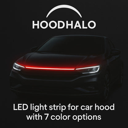 HOODHALO Car Hood LED Flowing Daytime Running Light