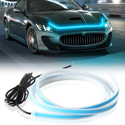 HOODHALO Car Hood LED Flowing Daytime Running Light